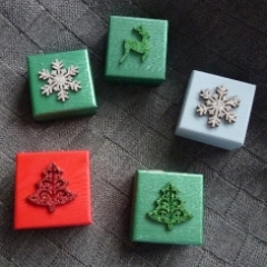 Christmas 6cm boxes