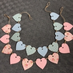 Wooden Bunting