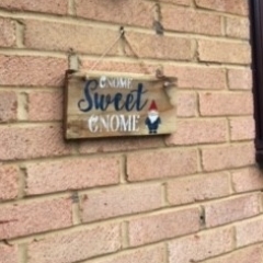 Gnome Sweet Gnome Plaque