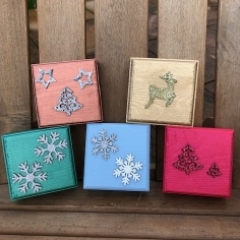 9cm Christmas gift boxes